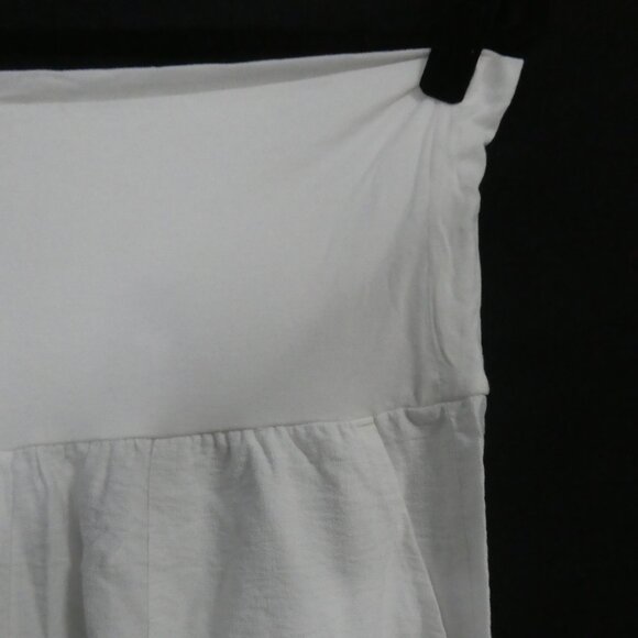 FOCUS 2000 | large | Textured Chic White Wide Leg Pants | NWOT - Picture 5 of 16